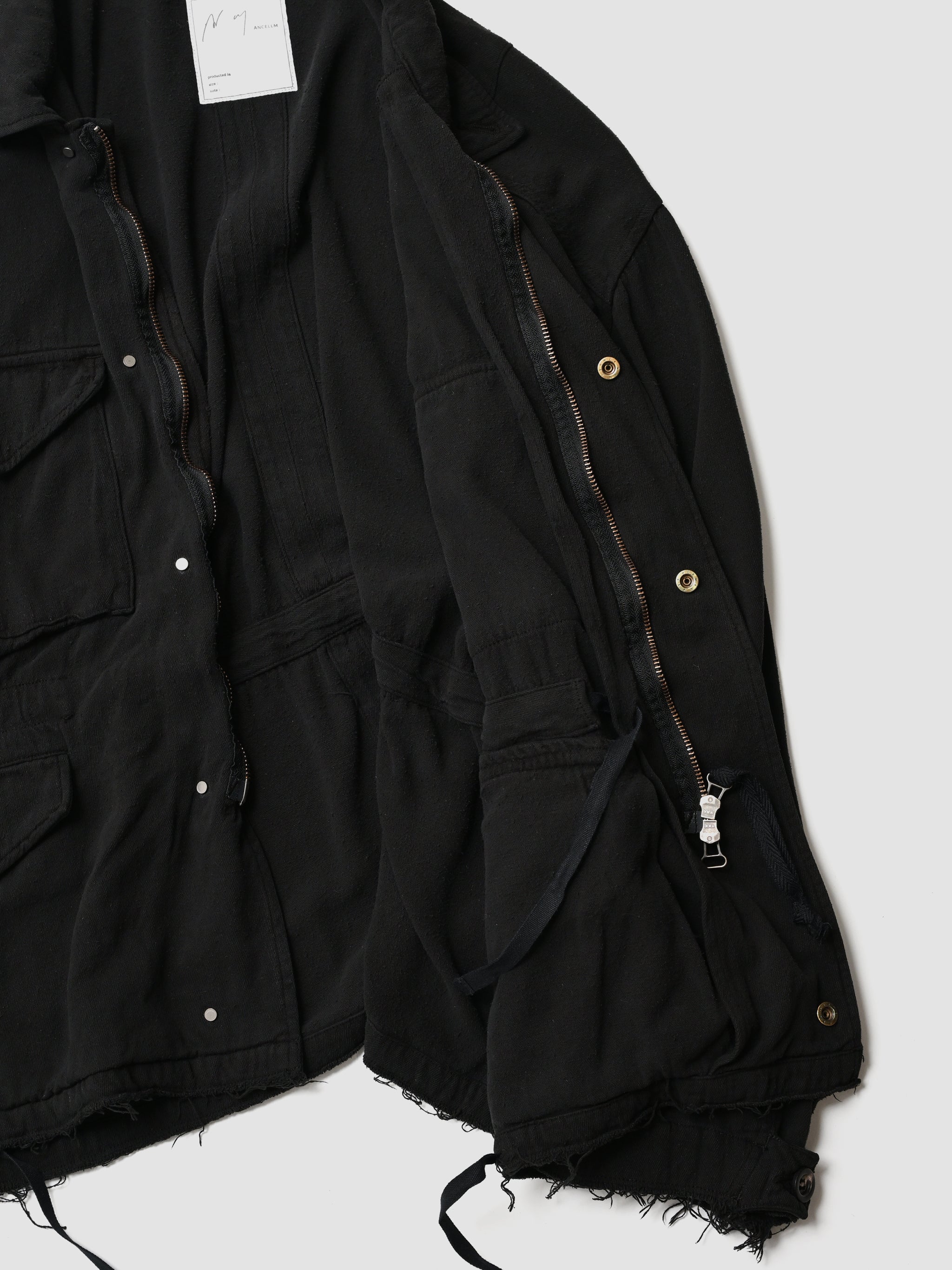 SUEDE SILK JACKET　ANCELLM 2025AW】 ANCELLM (アンセルム) 