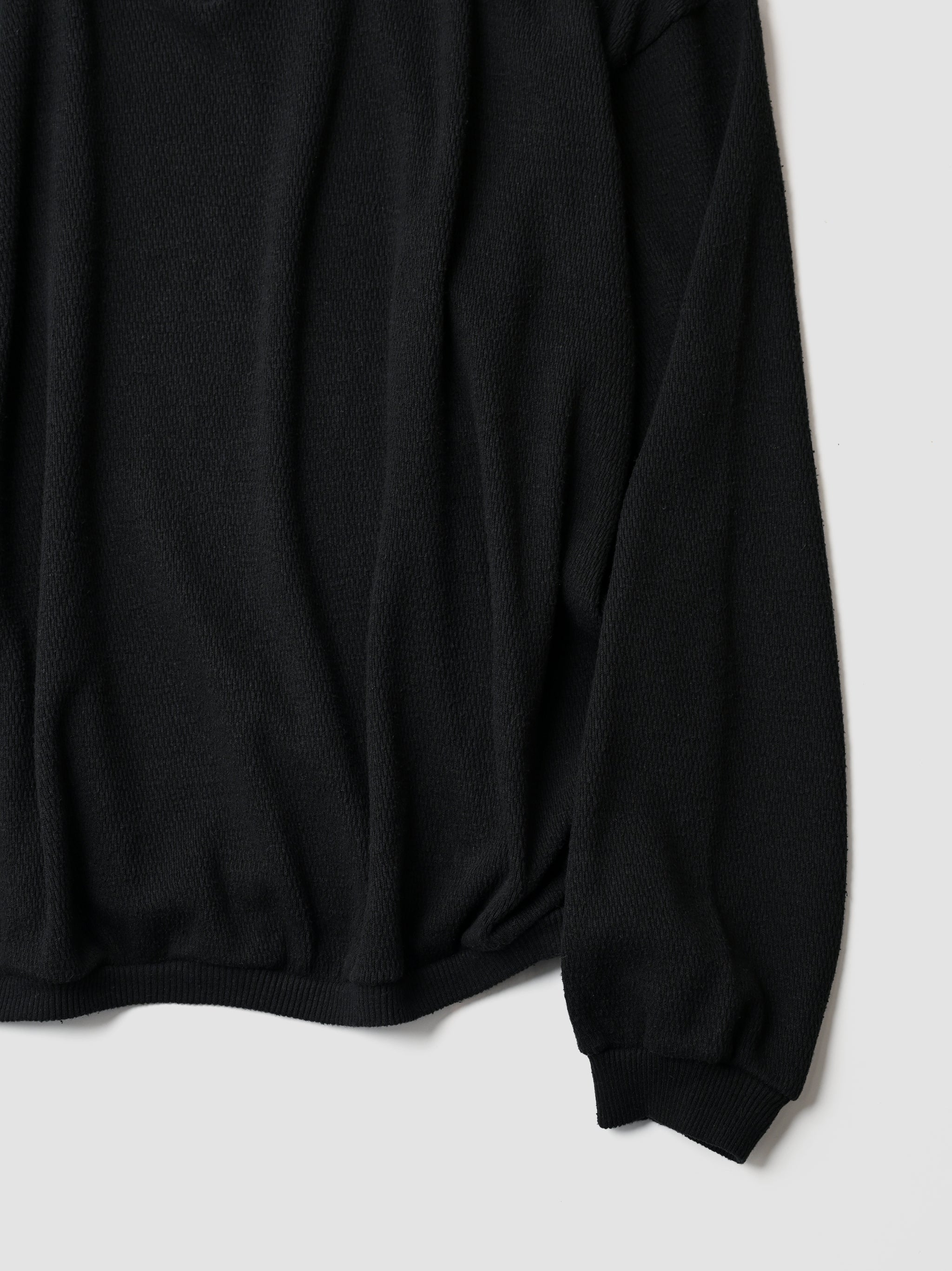 トップス 25aw barbell object nep v top BLACK 1 barbell object / nep v top(BLACK)通販サイト - 京都取扱い店舗