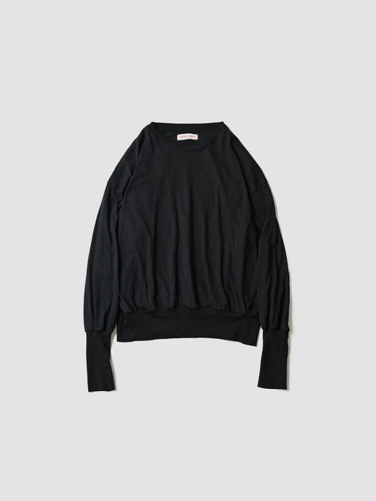 barbell object / bo top (loose) -BLACK