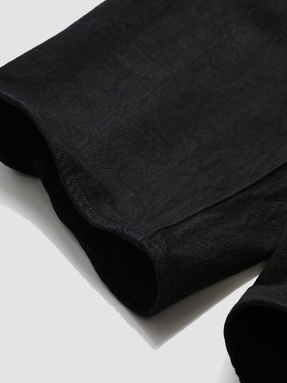 barbell object / belted pt -BLACK