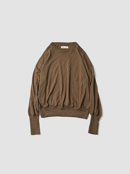 barbell object / bo top (free) -KHAKI