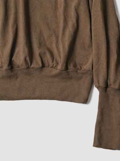 barbell object / bo top (free) -KHAKI