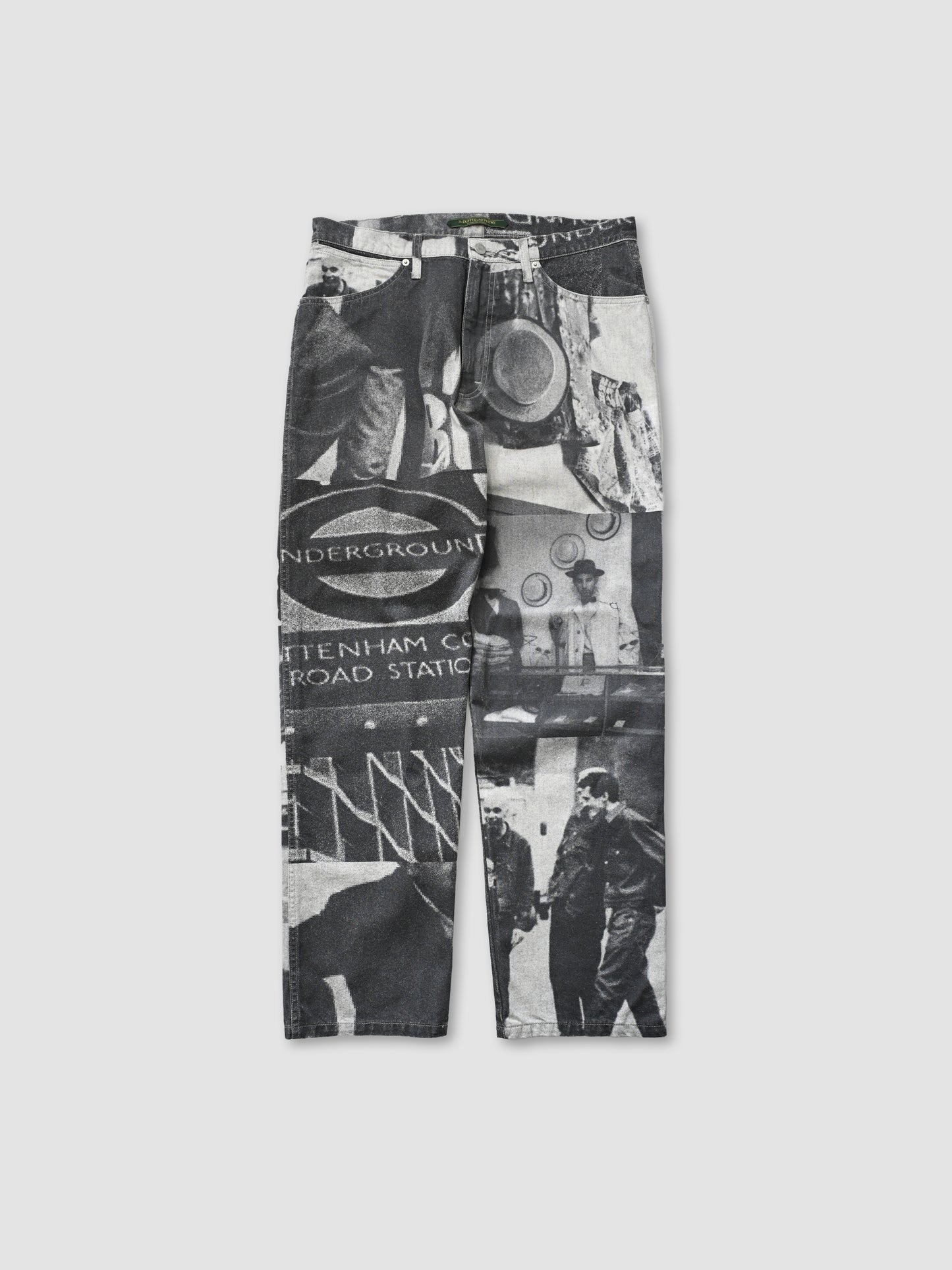 The DUFFER N NEPHEWS / PICTURE PRINT DENIM PANTS