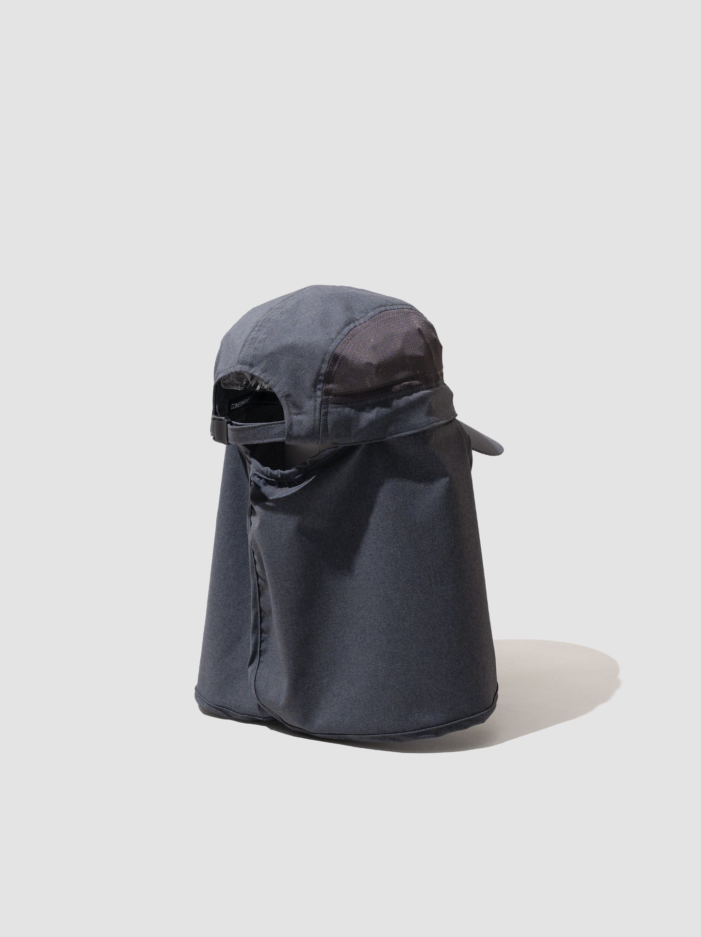 COMESANDGOES / SUN SHADE MESH CAP -CHARCOAL