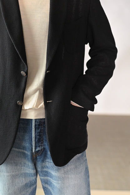 m's braque / S2B SHAWL JACKET -BLACK