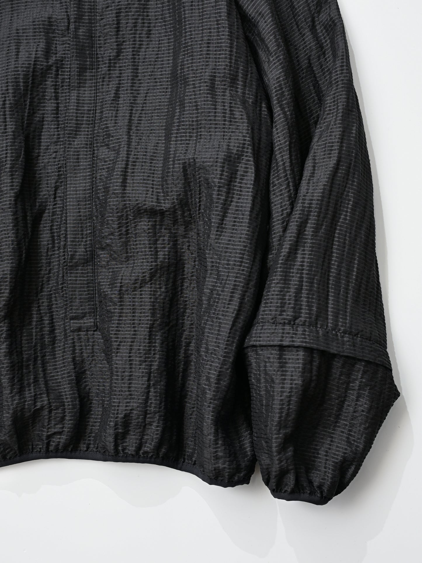 barbell object / uneven s/l top -BLACK