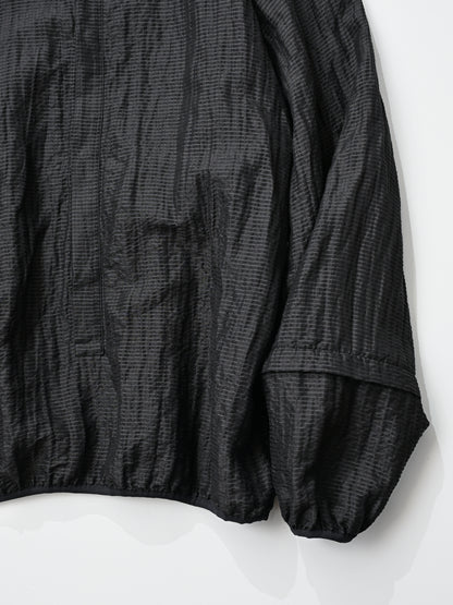 barbell object / uneven s/l top -BLACK