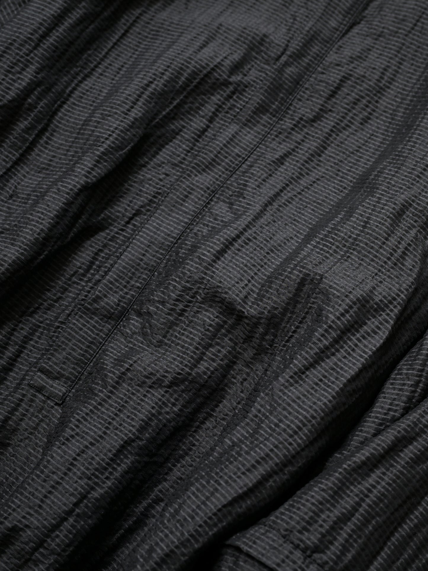 barbell object / uneven s/l top -BLACK