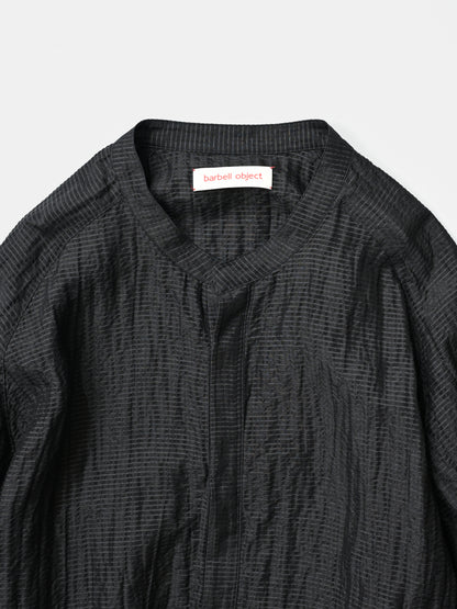 barbell object / uneven s/l top -BLACK