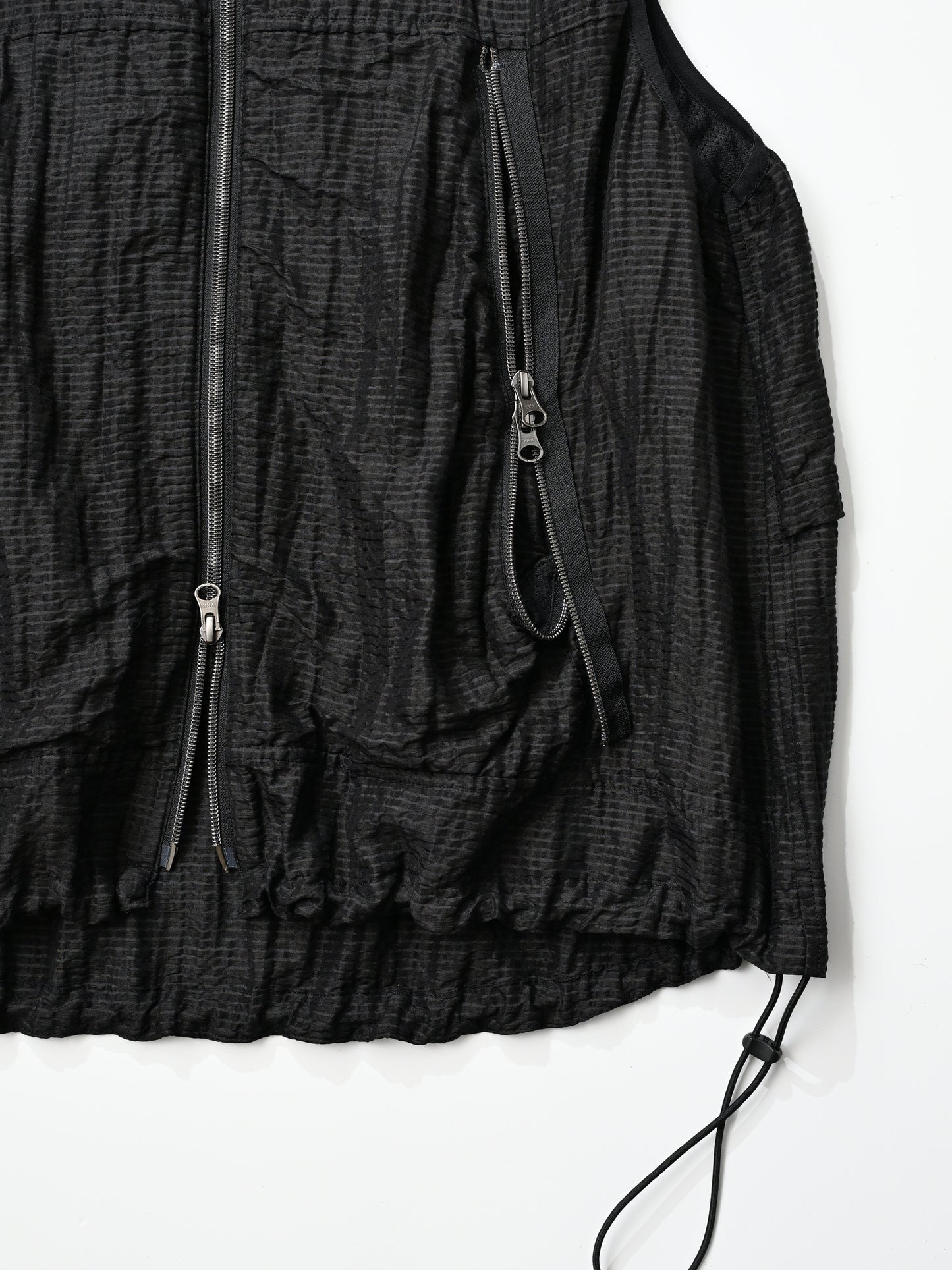 barbell object / uneven vest -BLACK