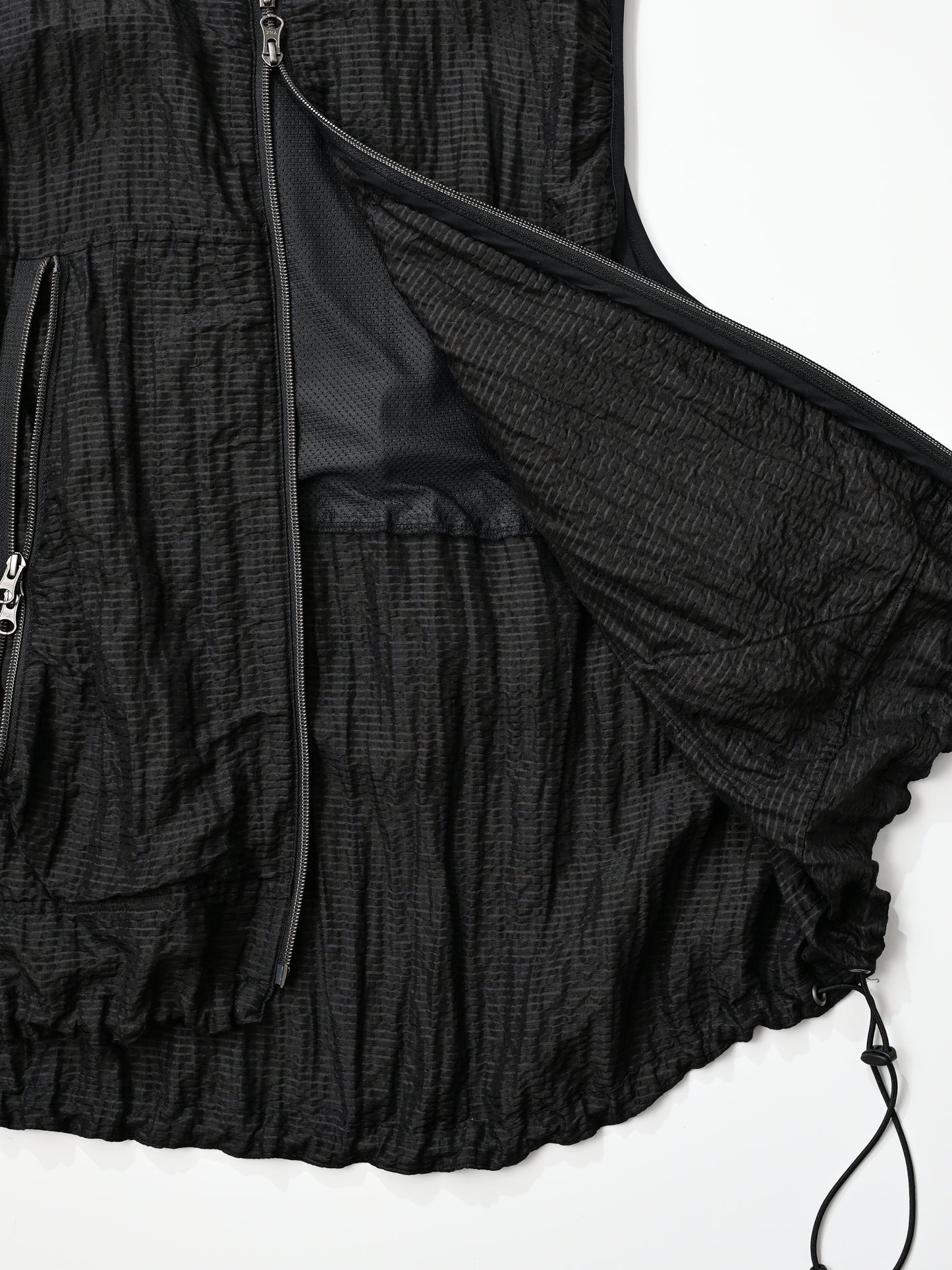barbell object / uneven vest -BLACK