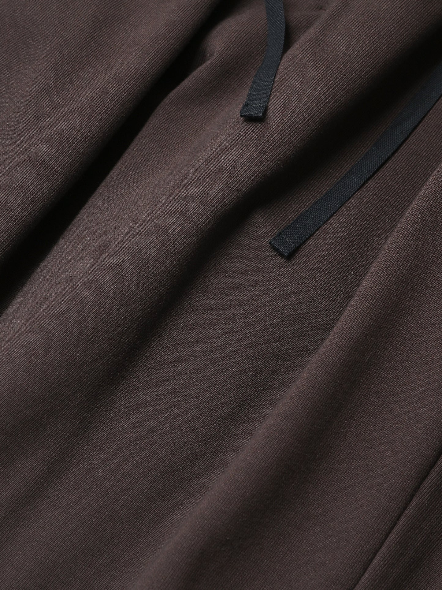 ANCELLM / 2TUCK SWEAT PANTS -BROWN