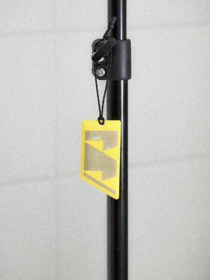 maastik / REFLECTOR KEY CHAIN -YELLOW