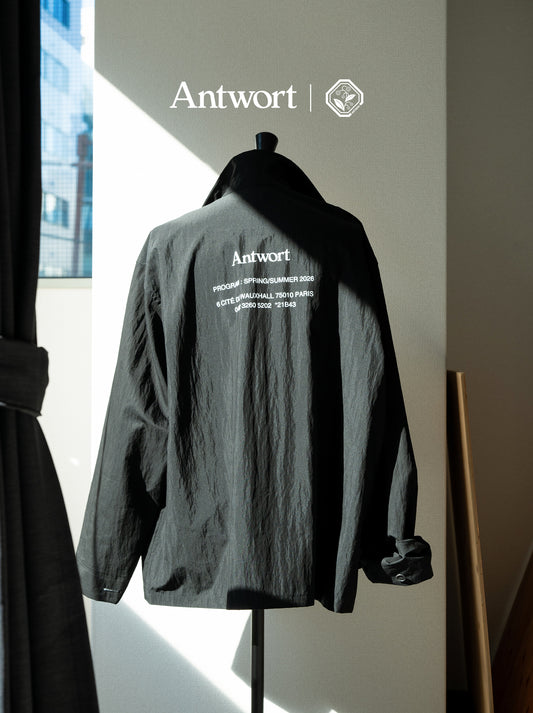 Antwort / EX. DESIGN TEAM SHIRT JACKET -BLACK