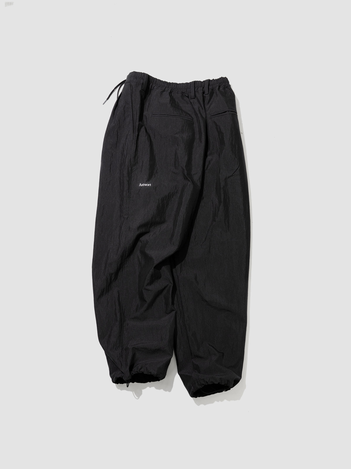 Antwort / DESIGN TEAM WIDE PANTS -BLACK – and father