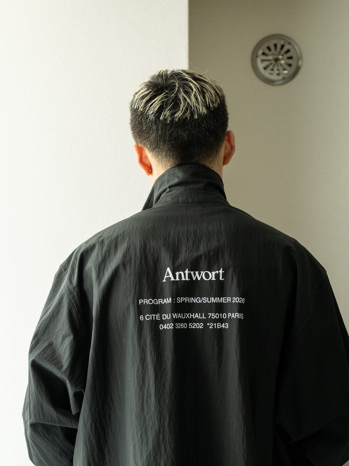 Antwort / EX. DESIGN TEAM SHIRT JACKET -BLACK – and father