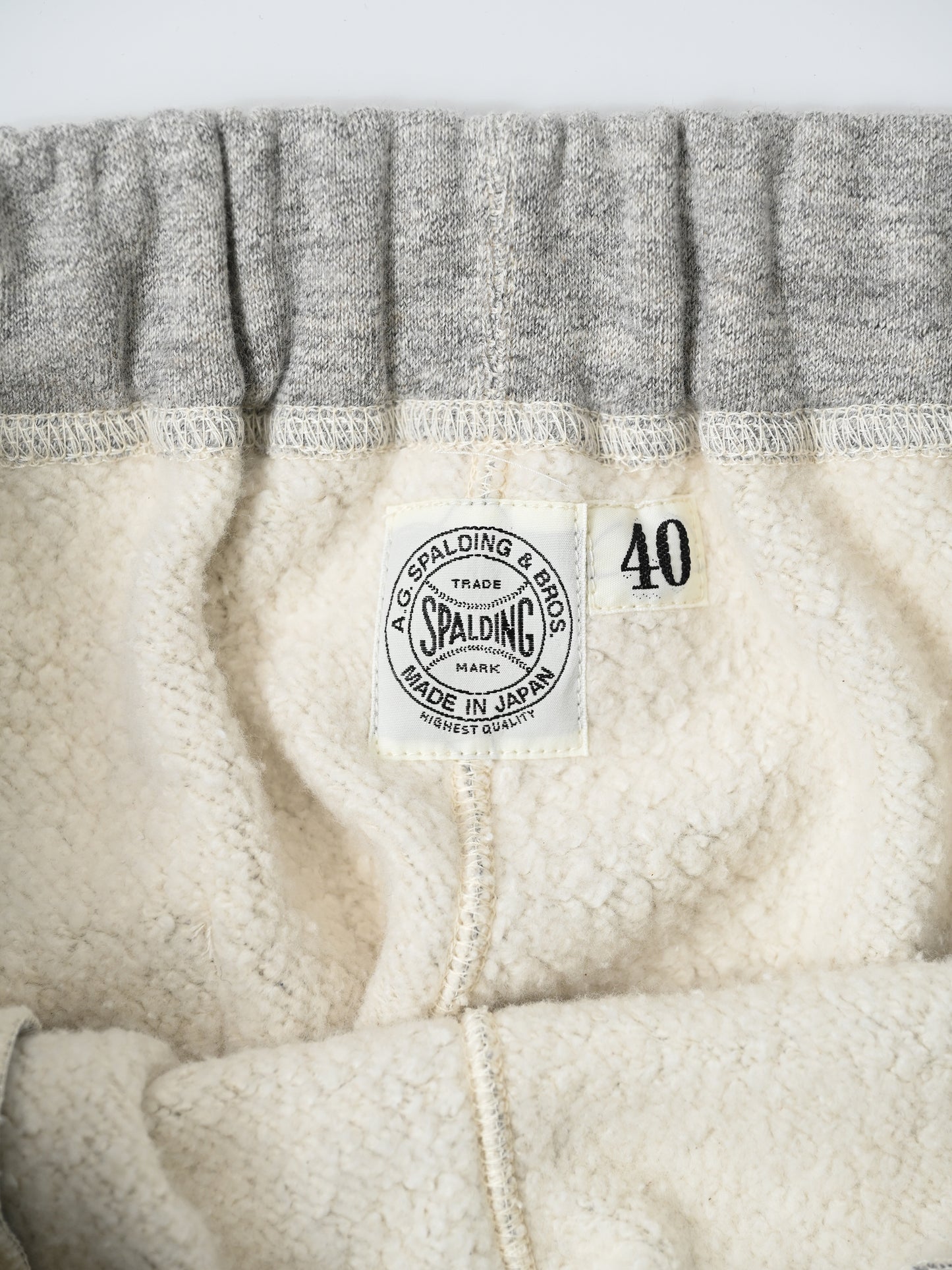 A.G.SPALDING & BROS / TRAINING SWEAT PANTS -GREY