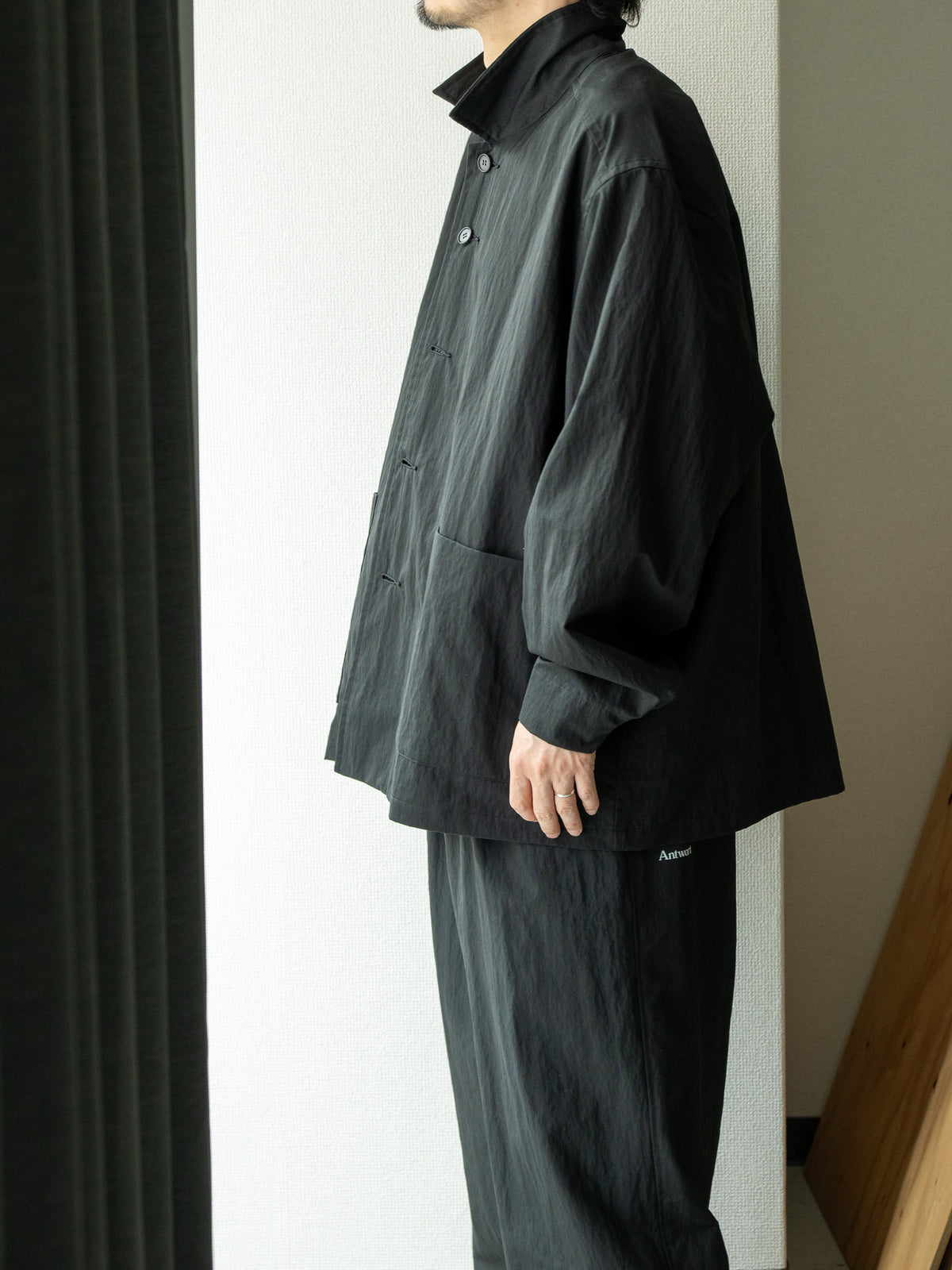 Antwort / EX. DESIGN TEAM SHIRT JACKET -BLACK – and father
