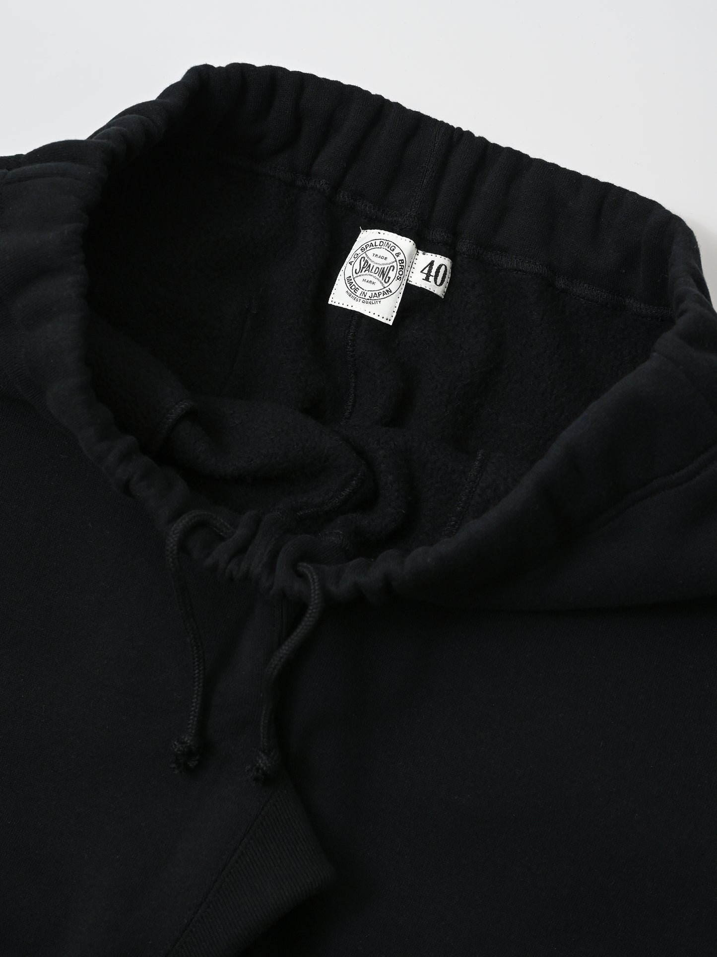 A.G.SPALDING & BROS / TRAINING SWEAT PANTS -BLACK