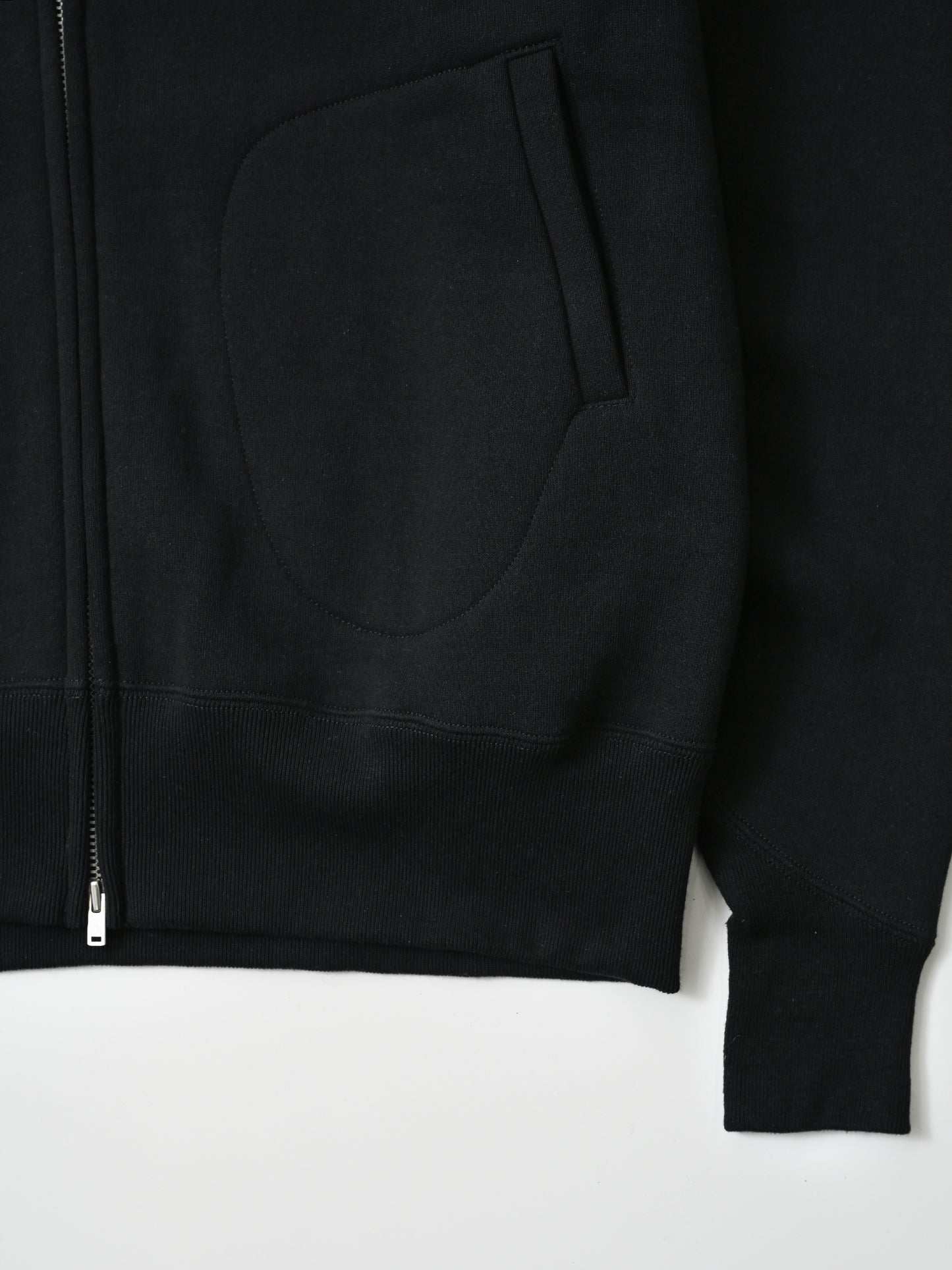 A.G.SPALDING & BROS / ZIP UP SWEAT HOODIE -BLACK