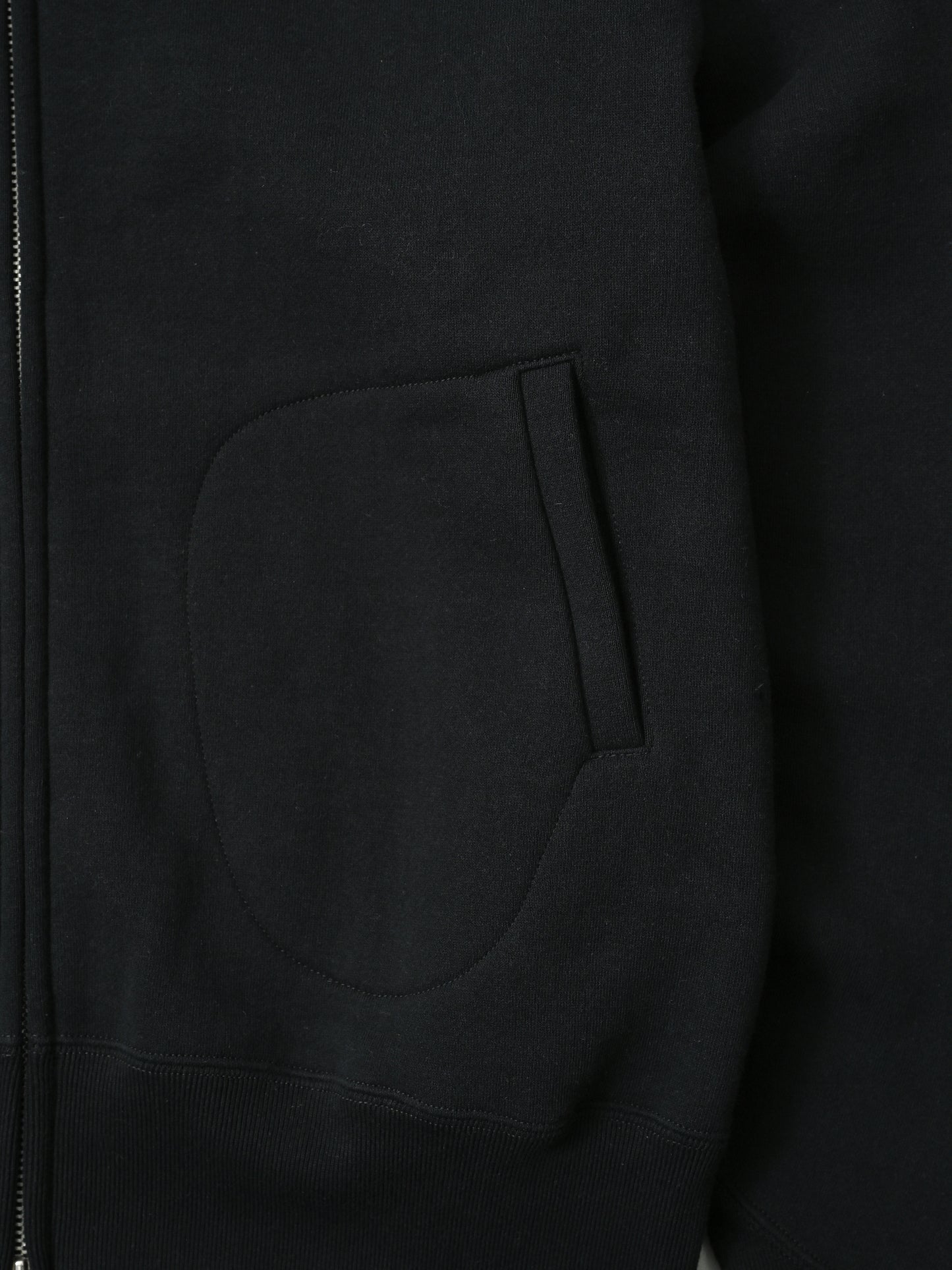 A.G.SPALDING & BROS / ZIP UP SWEAT HOODIE -BLACK