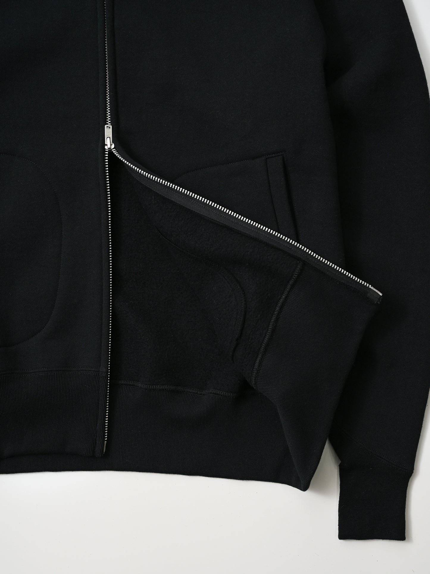 A.G.SPALDING & BROS / ZIP UP SWEAT HOODIE -BLACK