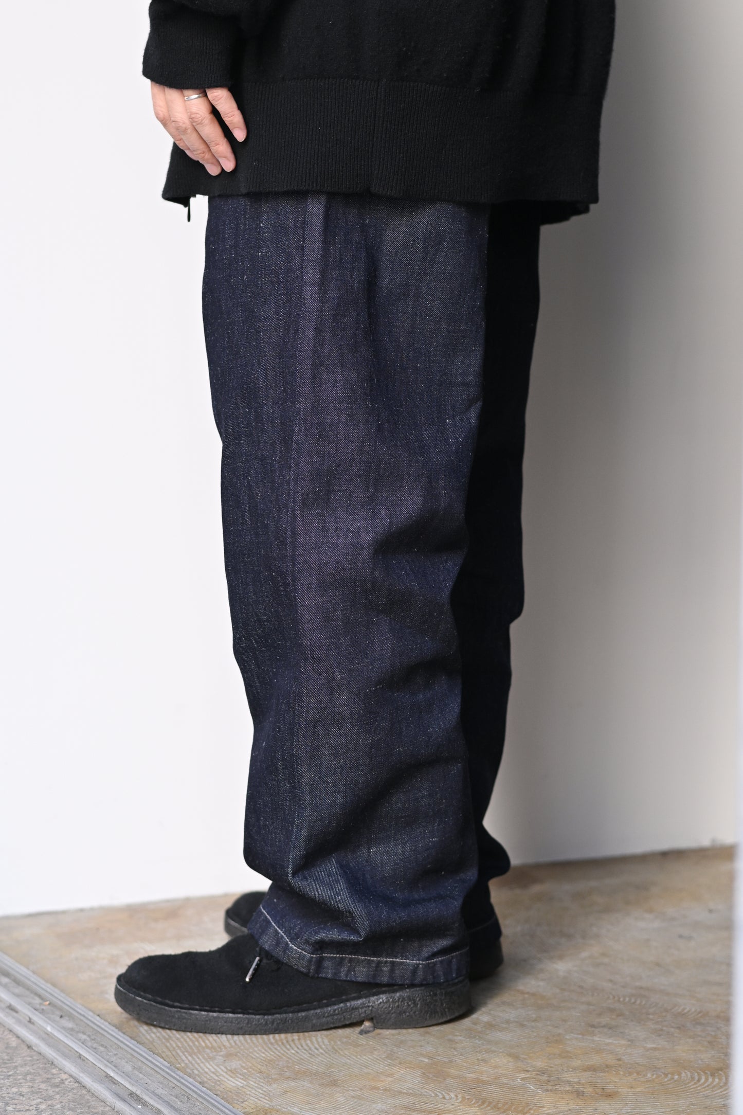 MITTAN / PT-133 OC大麻ライトオンスデニムパンツ -紺