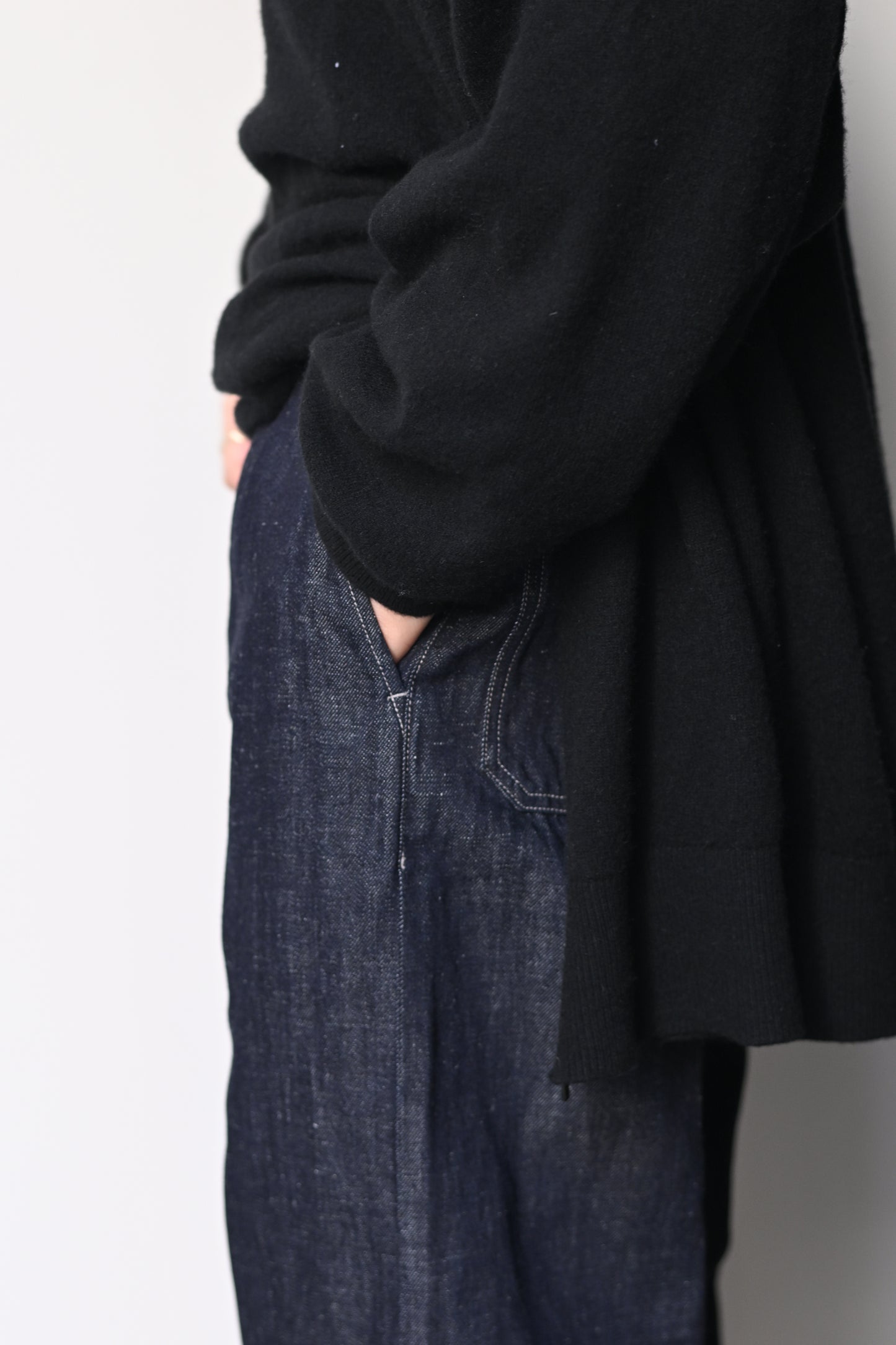 MITTAN / PT-133 OC大麻ライトオンスデニムパンツ -紺