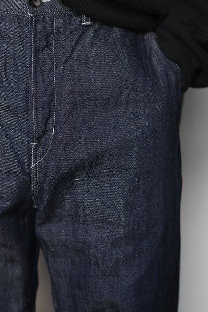 MITTAN / PT-133 OC大麻ライトオンスデニムパンツ -紺