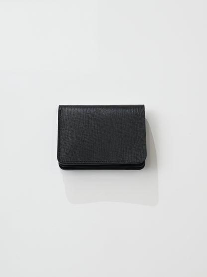 forme / Post wallet Serpentine -BLACK×BLACK