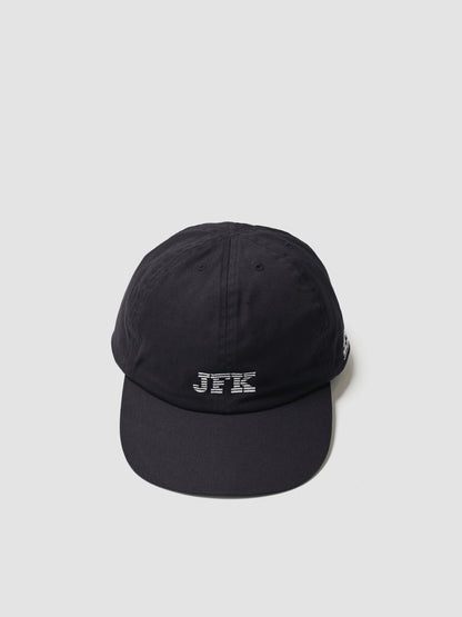 COMESANDGOES / JFK CAP  -BLACK×WHITE