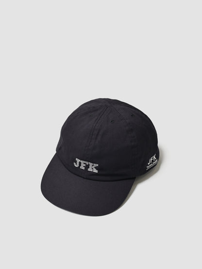 COMESANDGOES / JFK CAP  -BLACK×WHITE