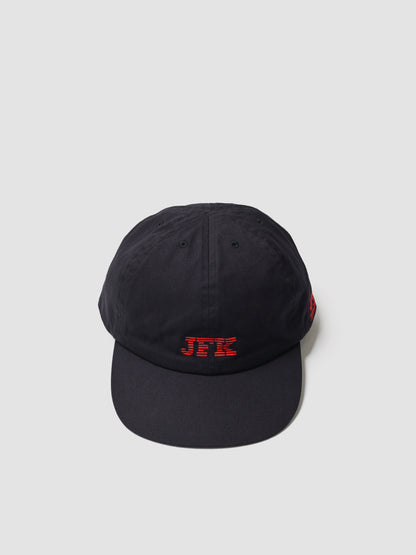 COMESANDGOES / JFK CAP  -BLACK×RED
