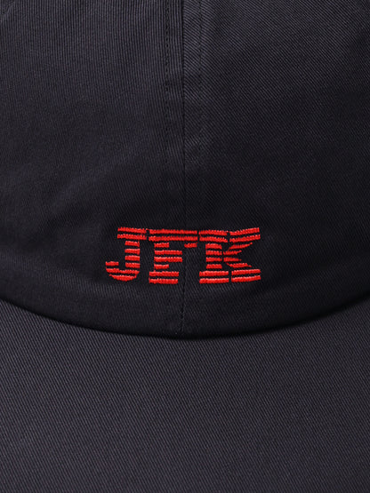 COMESANDGOES / JFK CAP  -BLACK×RED