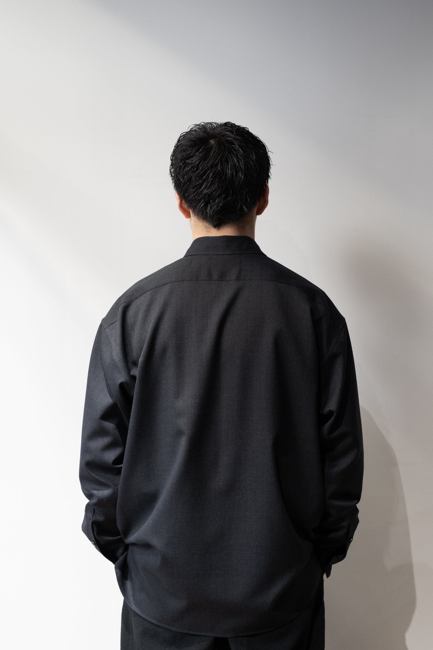 Kazuki Nagayama / OVER FIT WOOL SHIRT