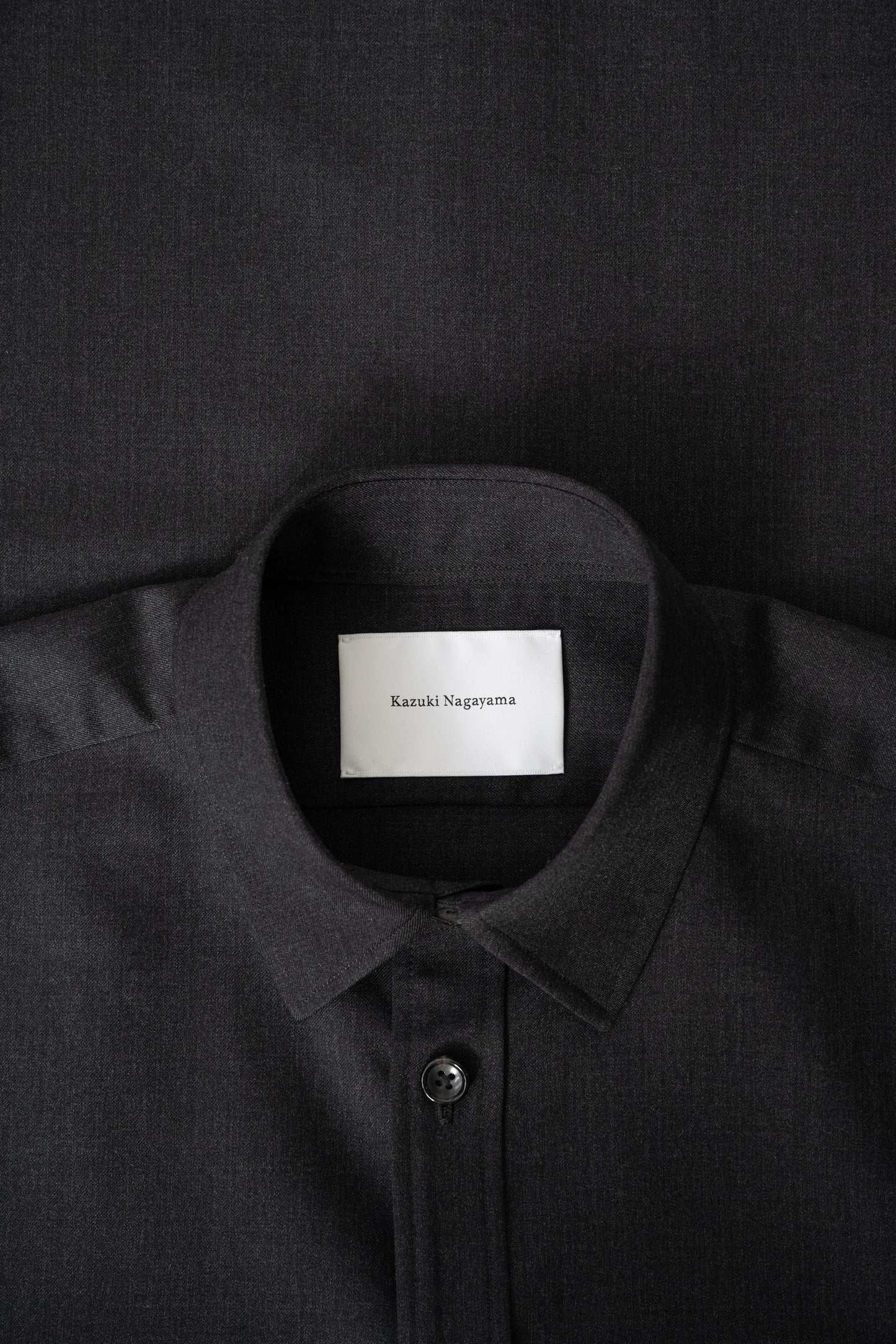 Kazuki Nagayama / OVER FIT WOOL SHIRT