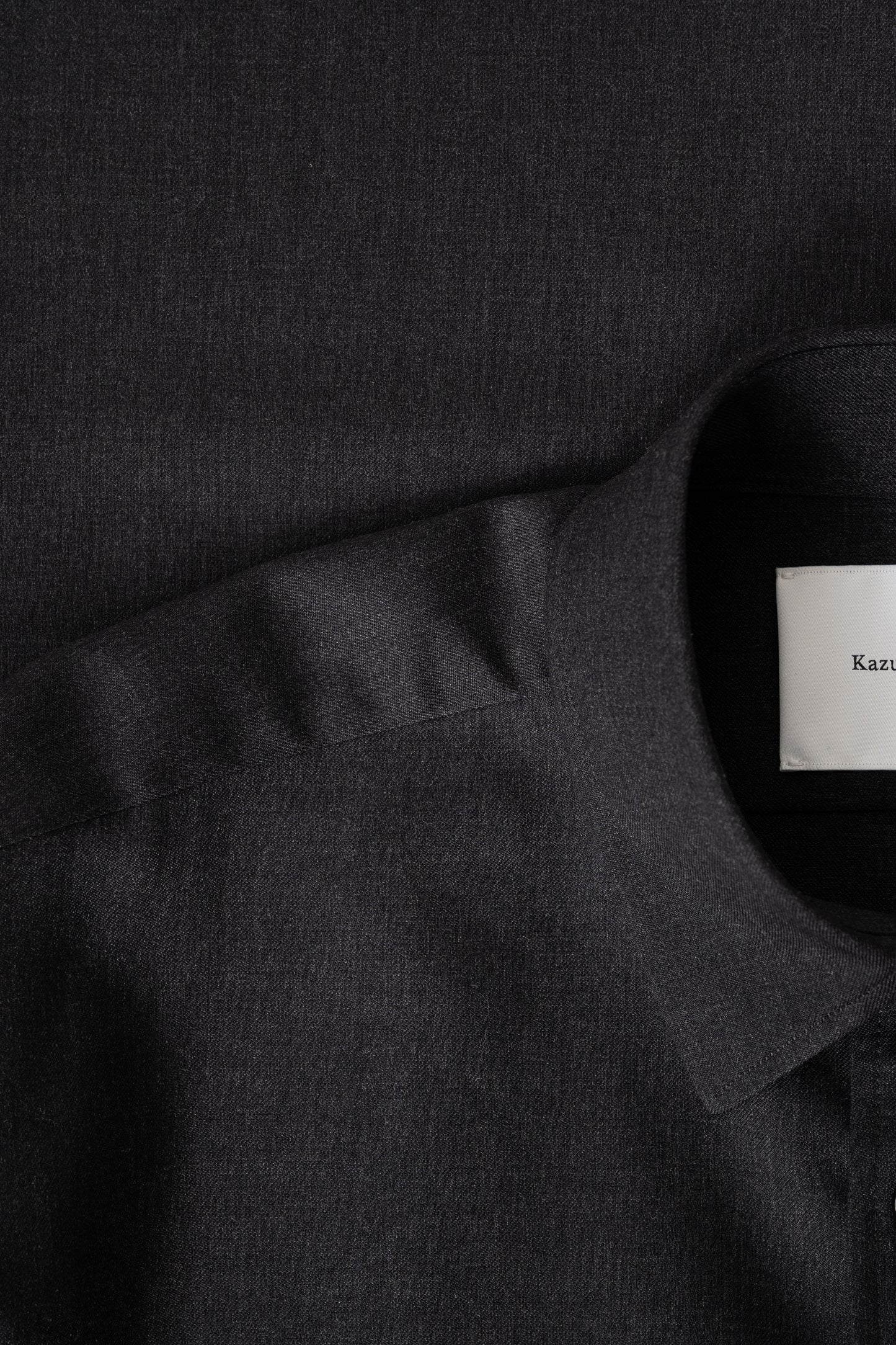 Kazuki Nagayama / OVER FIT WOOL SHIRT