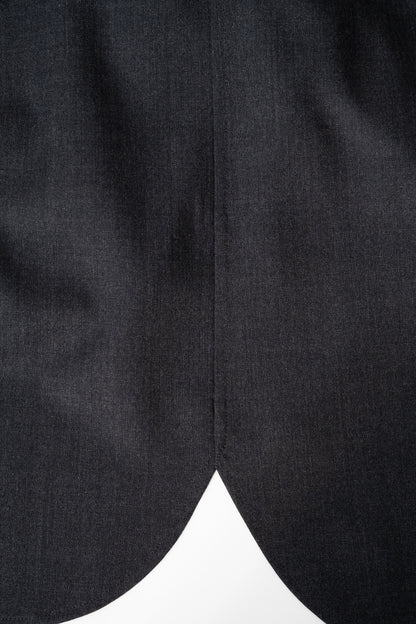 Kazuki Nagayama / OVER FIT WOOL SHIRT -CHARCOAL