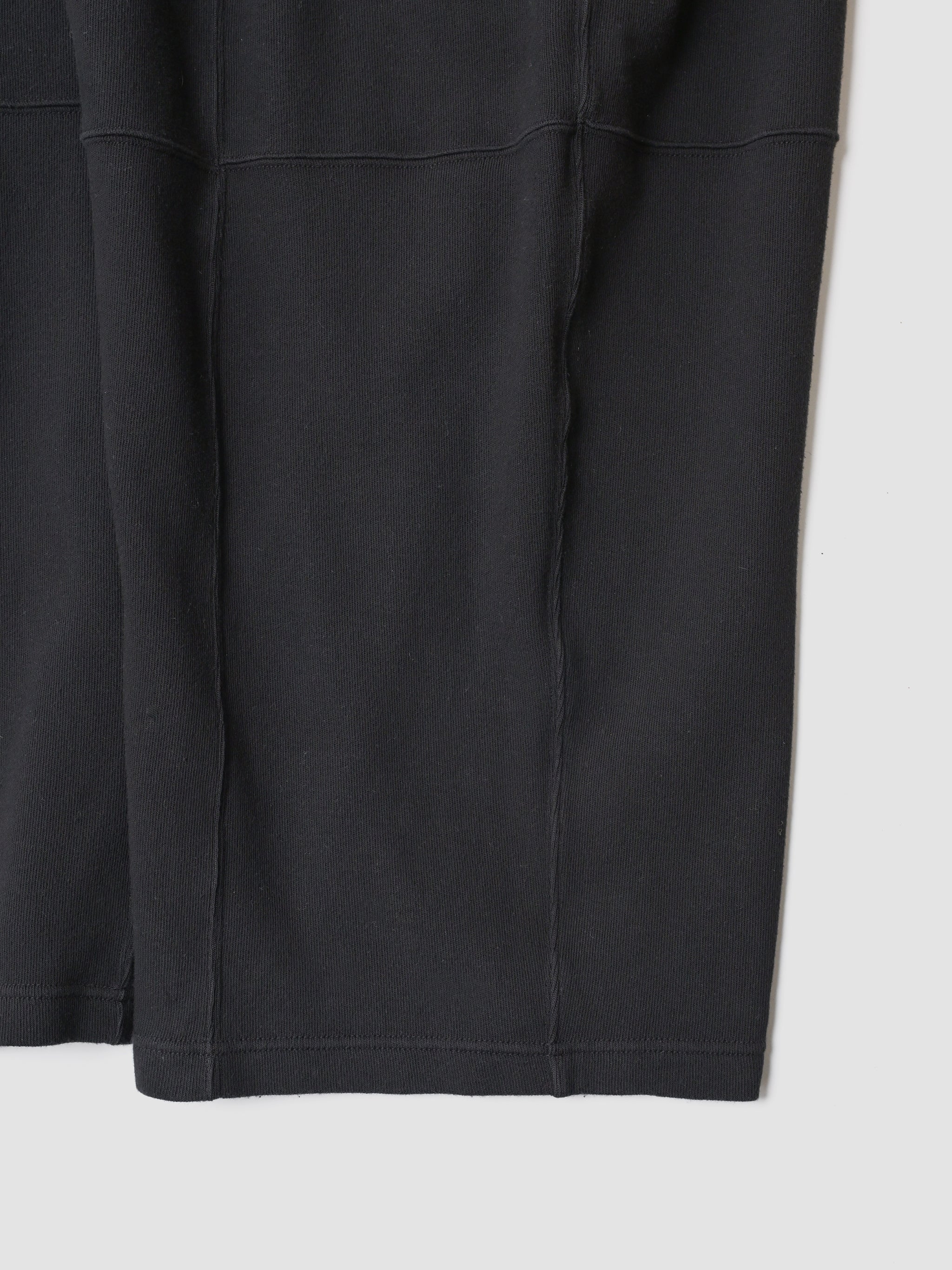 ANCELLM / SMOOTH PANEL WIDE SLACKS -BLACK – and father
