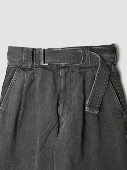 barbell object / denim pt -fade