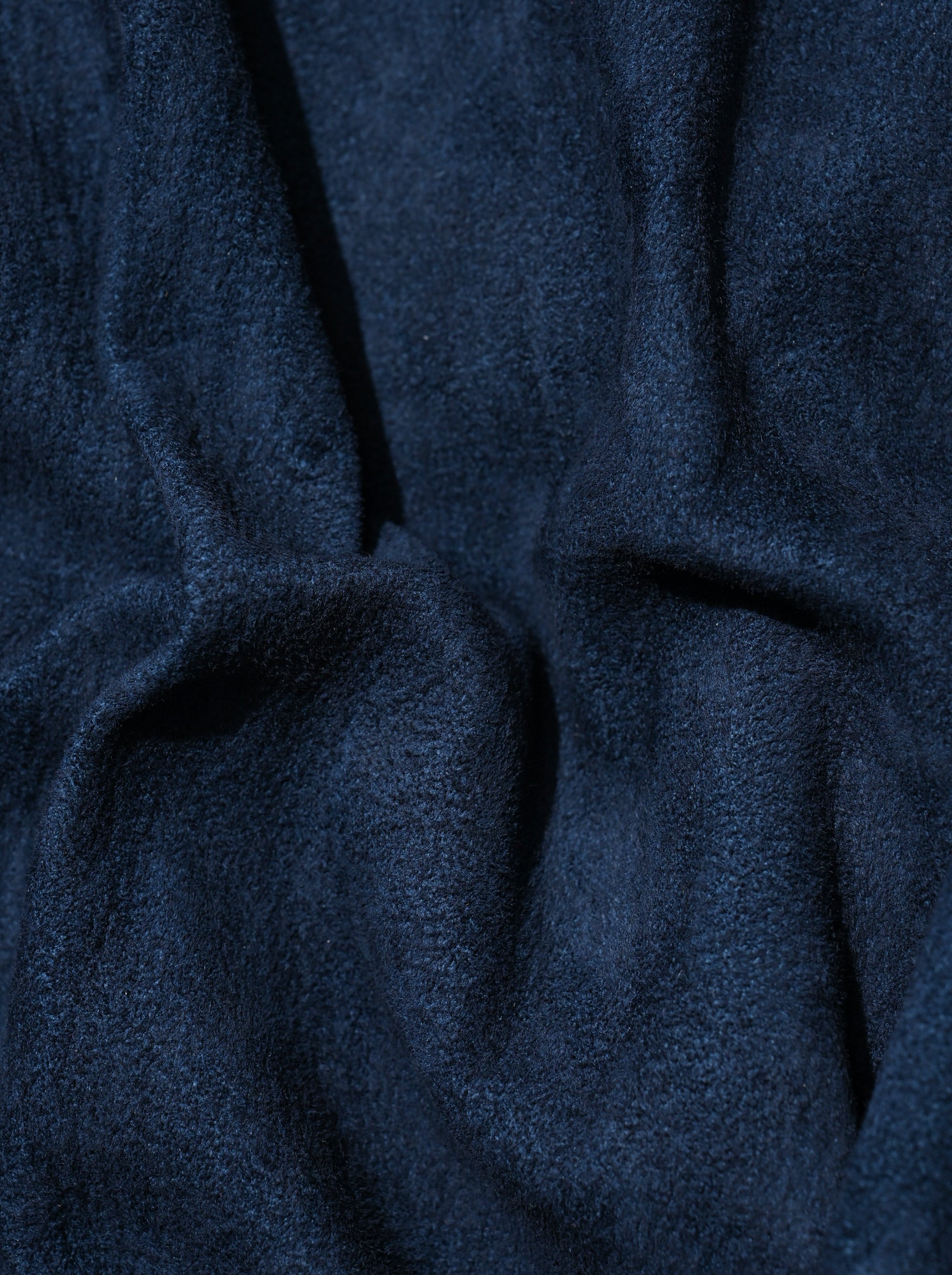 barbell object / dyed leather jkt -藍