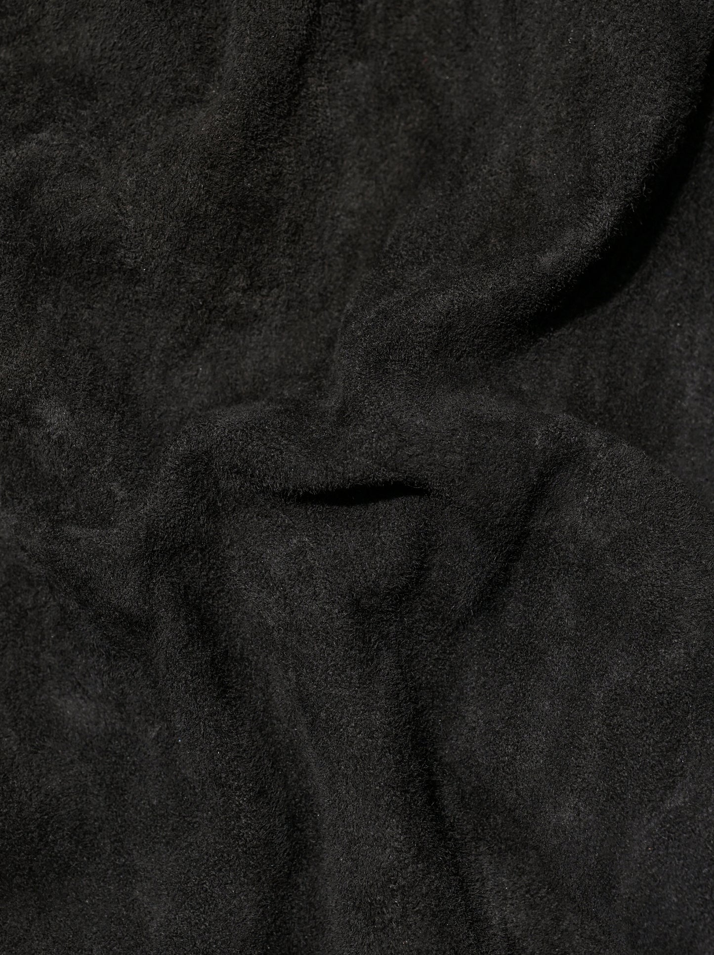 barbell object / dyed leather jkt -黒