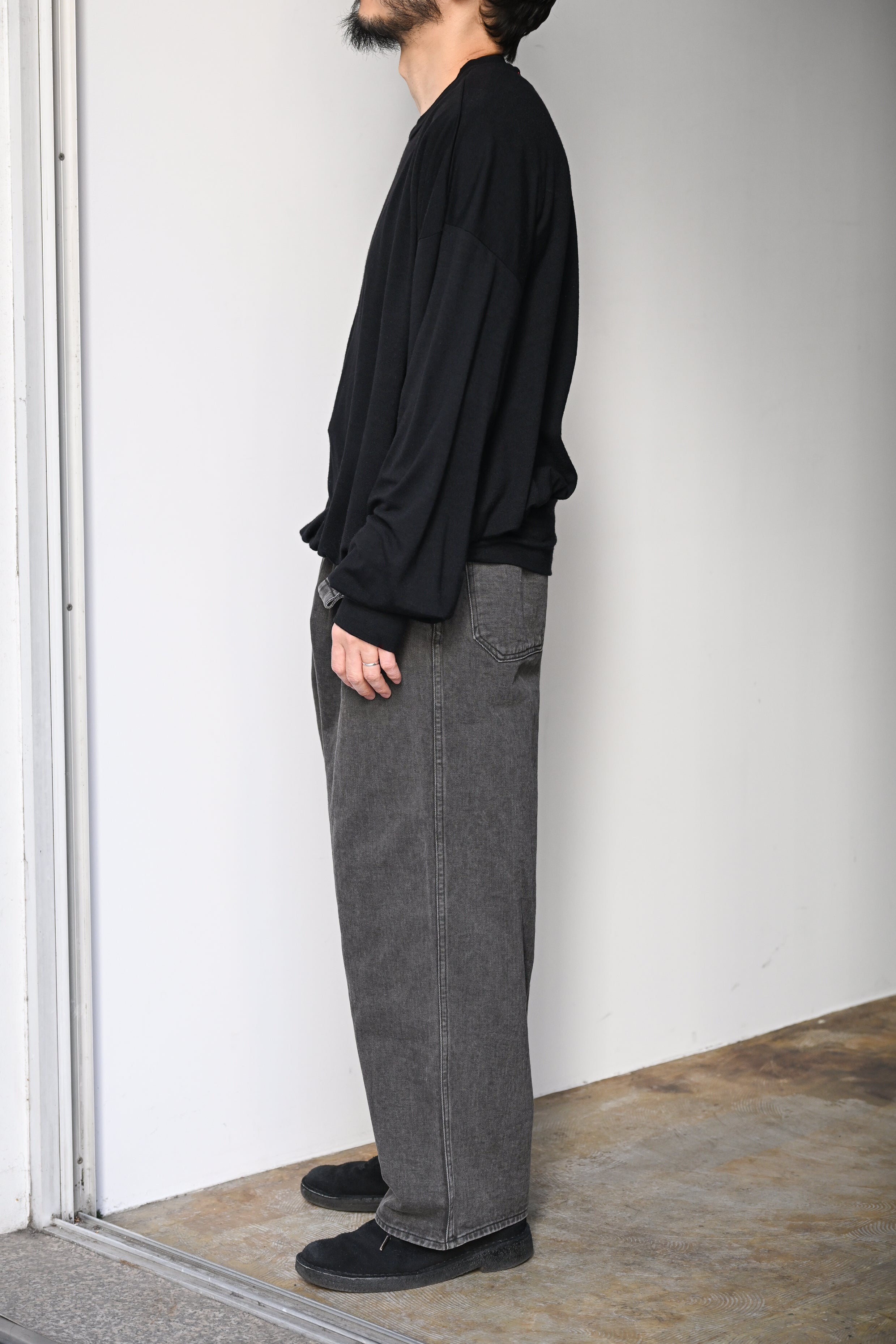 barbell object / sw bo top (free) -black – and father