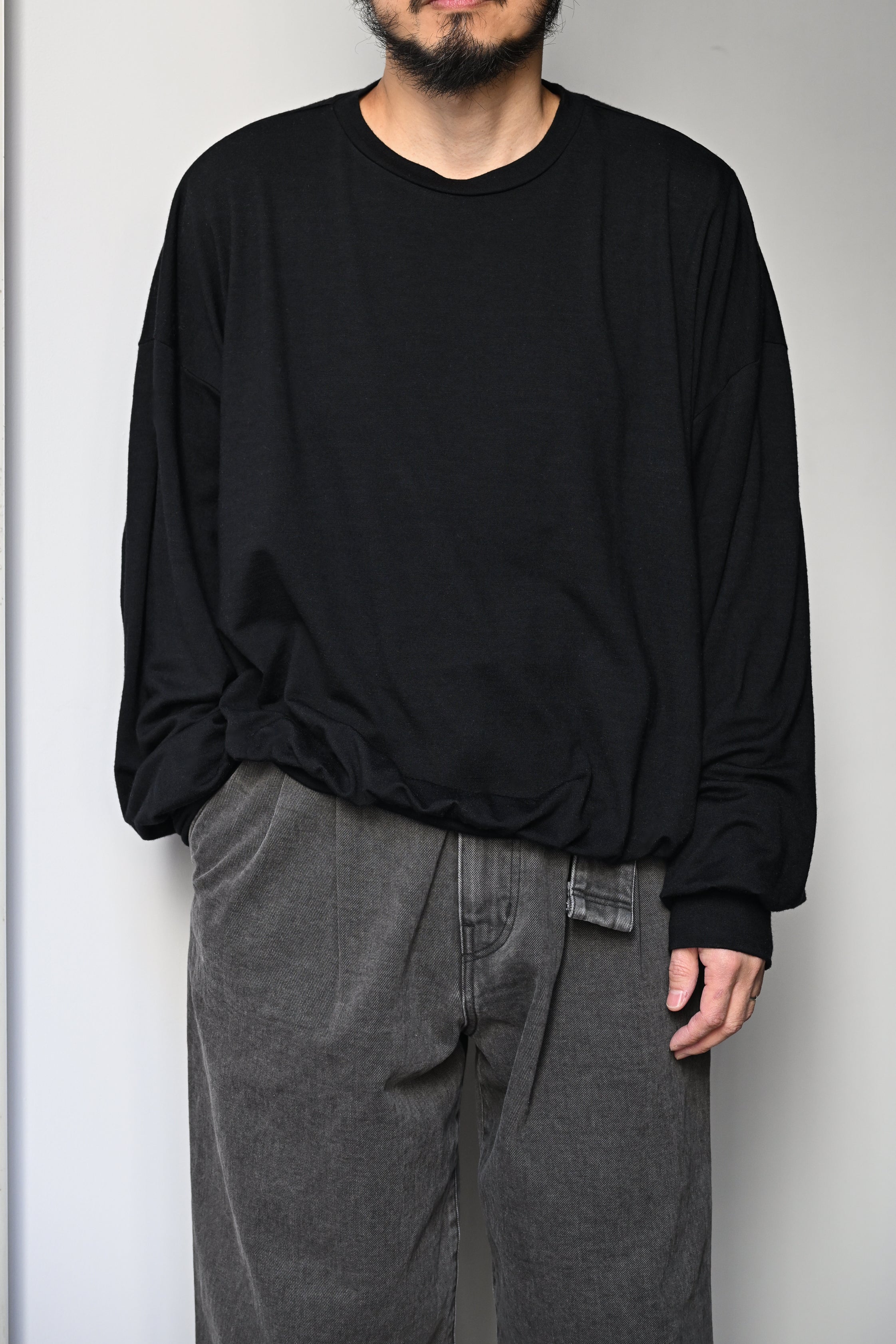 barbell object / sw bo top (free) -black – and father