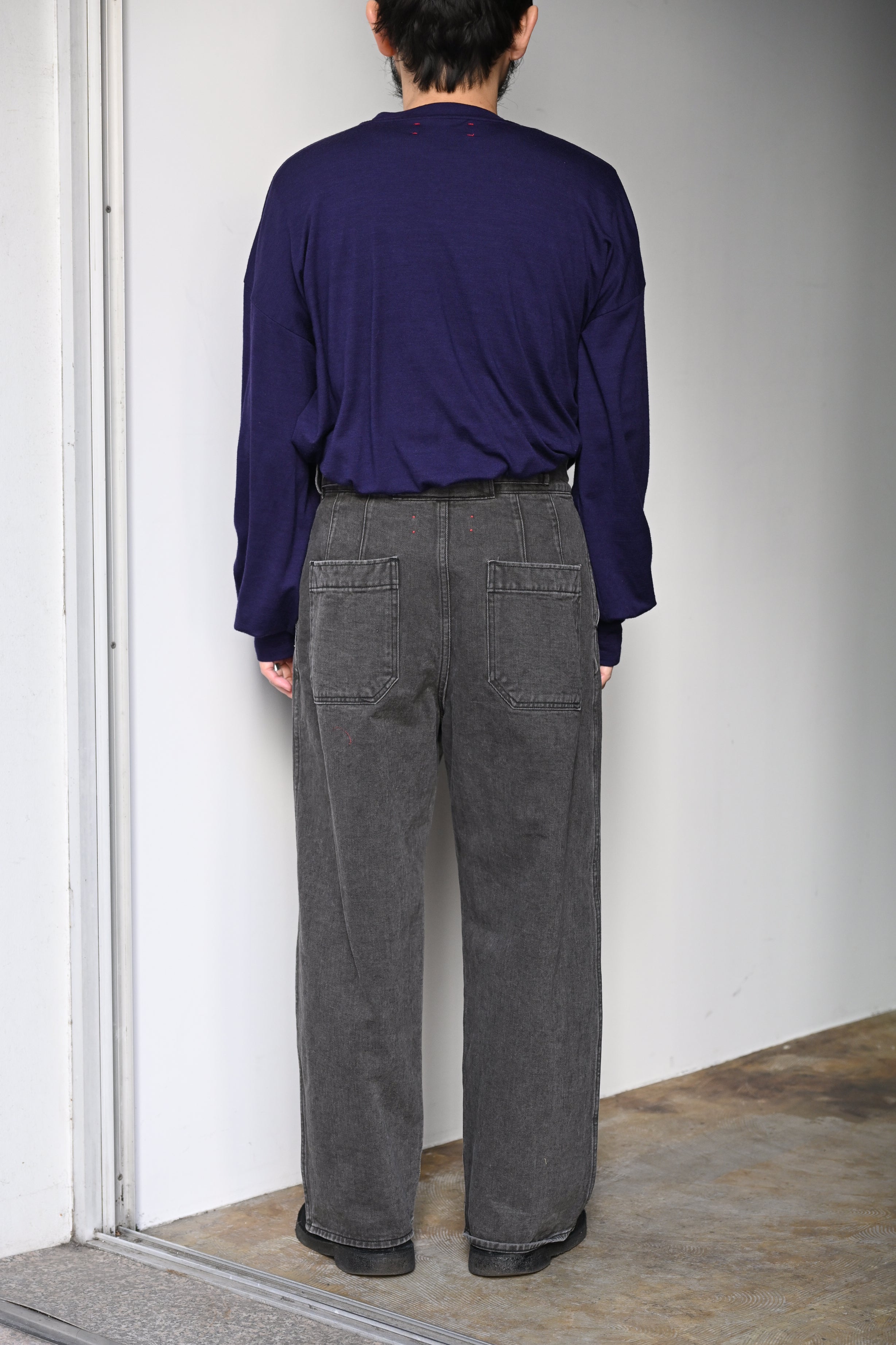 barbell object / denim pt -FADE