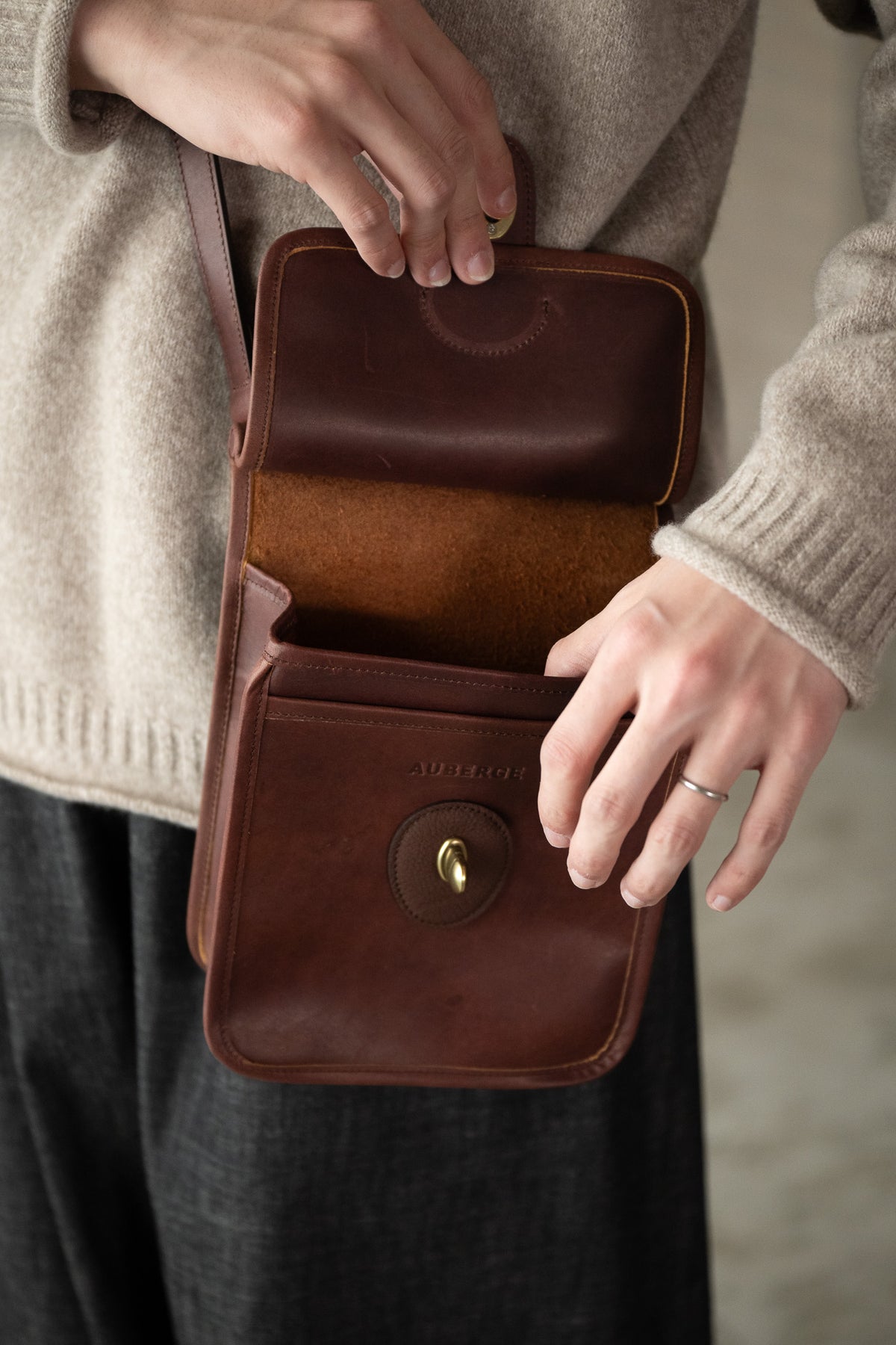 AUBERGE / MADISON - CHOCO × BROWN
