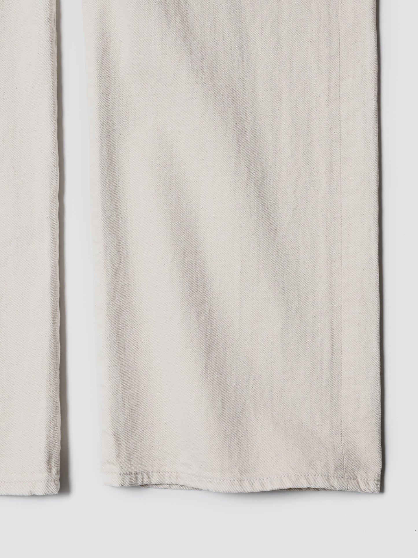 BISOWN / CO/HE PURE STRAIGHT DENIM -UNDYED