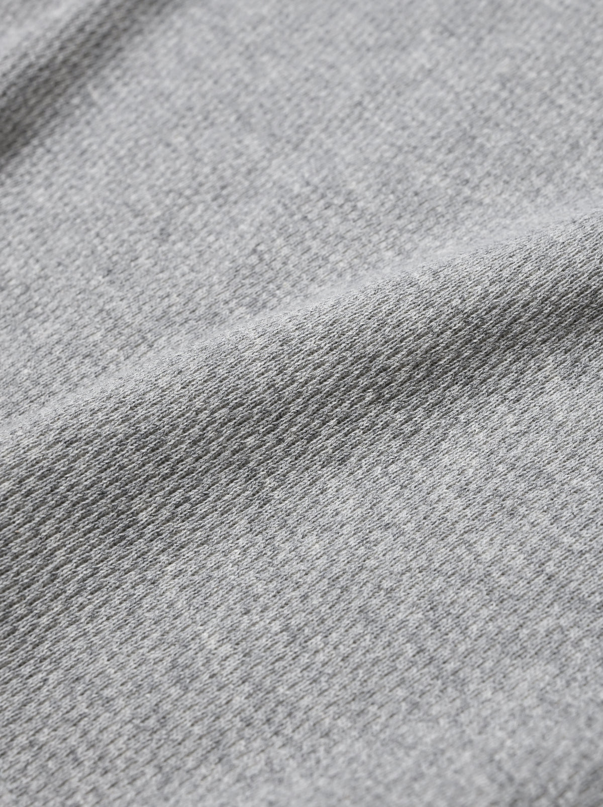 ANSNAM / 丸首カットソー -TOP GRAY