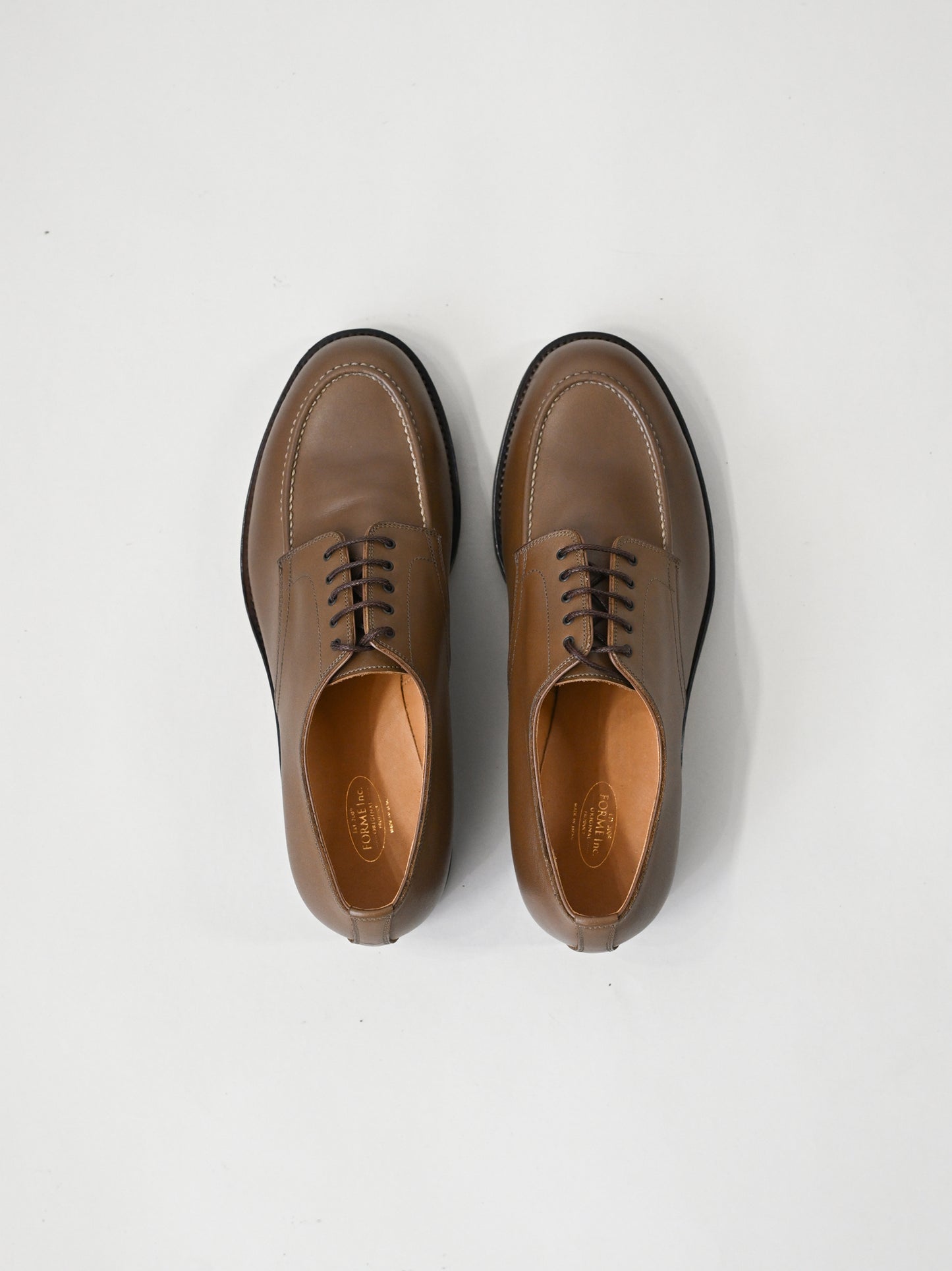 forme / fm-120 HAND MOCCA BLUCHER -AMBER