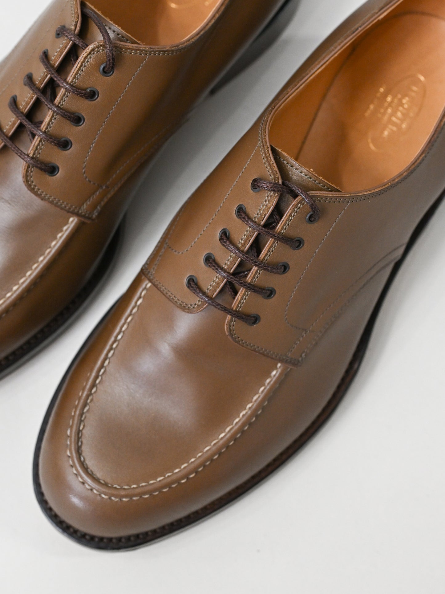 forme / fm-120 HAND MOCCA BLUCHER -AMBER
